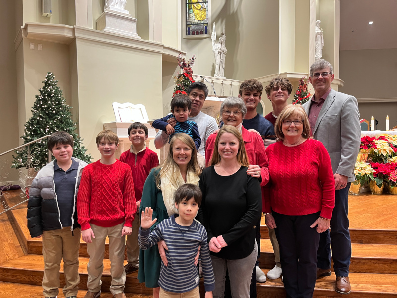 Dr Laura Clark family